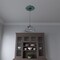 Ekena Millwork Attica PVC Medallion (Canopies up to 5"), 13"OD x 3 1/2"ID x 3/4"P, Metallic Sea Mist CMP13ATFSM - alternate 6